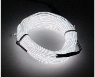 5M Light Dance Party Decor Light Neon LED Lamp Flexible Rope Tube Waterproof LED Strip