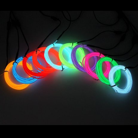 5M Neon Light Only El Wire -Yellow