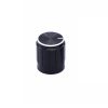 Potentiometer Knob Rotary Switch Cap Black Color- Pack Of 5 Pcs.