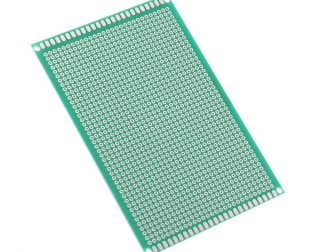 8 x 12 cm Universal PCB Prototype Board Single-Sided 2.54mm Hole Pitch