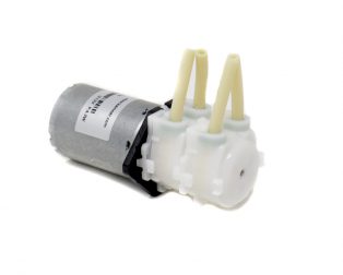 Kamoer 12V 0.3-0.5A 150ml BPT tube double head liquid peristaltic pump