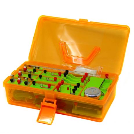 Orange Eudax School Physics Labs Basic Electricity Discovery Circuit And Magnetism Experiment Kit
