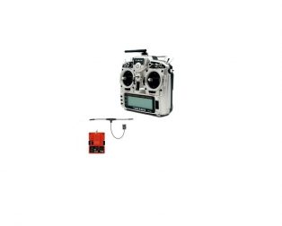 FrSky Taranis X9D Plus 2019 Digital Telemetry Drone Remote Control with R9MX Receiver- (Silver Colour)
