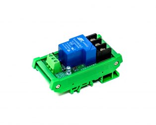 1 Channel Relay Module, 30A with Optocoupler, Isolation 24V Supports, High and Low Triger,（with Guide Rail)