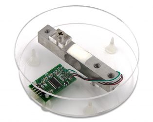 Pressure Sensor 5kg+ HX711AD Module +4P DuPont Wire + Shell Weighing Electronic Weighing Sensor Kit