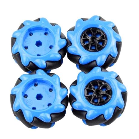 Generic Blue Mcnamum Wheel 60Mm K Compatible With 6.7Mm Coupling Pack Of 4 2