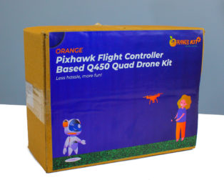 Orange Pixhawk Flight Controller based Q450 Quad Drone Kit