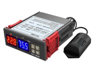 STC-3008 DC12V Dual Display Temperature Adjustable Temperature Controller