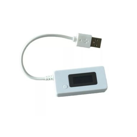 Usb Tester Current And Voltage Meter With Lcd Screen Monitors For Mobile Power Capacity