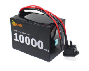 Orange NMC 21700 37V 10000mAh 3C 10S2P Li-Ion Battery Pack