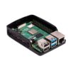 Raspberry Pi Official Raspberry Pi 4 Case Black Grey Raspberry Pi Case 48770 1 3