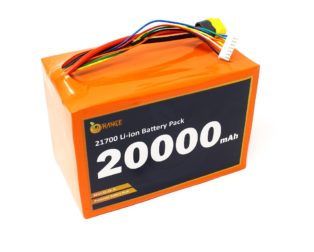 Orange NMC 21700 22.2V 20000mAh 3C 6S4P Li-Ion Battery Pack