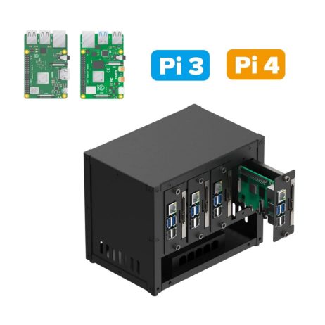 Generic Uctronics Raspberry Pi Cluster Complete 5