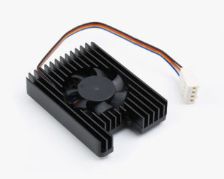 Waveshare Dedicated All-in-One 3007 Cooling Fan for Raspberry Pi Compute Module 4 CM4, Speed Adjustable, with Thermal Tapes