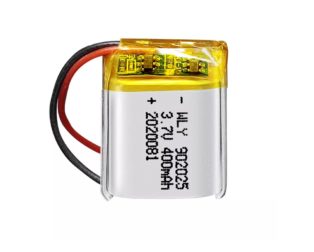 400 mAh 3.7V single cell Rechargeable LiPo Battery
