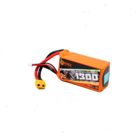 Orange Orange 1300Mah 6S 130C 22.2V Ultra Light Lithium Polymer Battery Pack Li Po 3