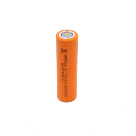 Orange Orange A Grade Ifr18650 2000Mah 3C Lifepo4 Battery 3