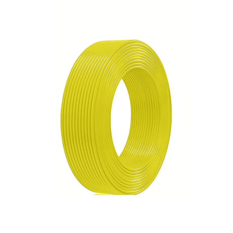 High Quality Ultra Flexible 10Awg Silicone Wire 100 M (Yellow)