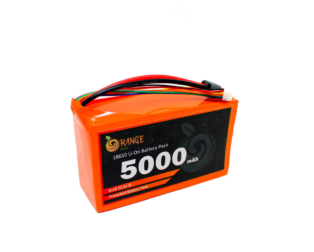 Orange NMC 21700 22.2V 5000mAh 3C 6S1P Li-Ion Battery Pack
