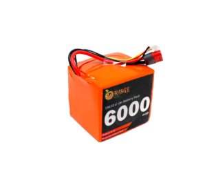 Orange NMC 18650 11.1V 6000mAh 3C 3S2P Li-Ion Battery Pack
