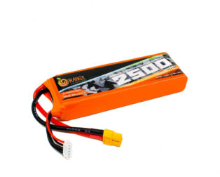 Orange 14.8V 2500mAh 25C 4S Lithium Polymer Battery Pack