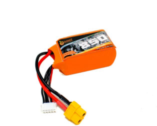 Orange 14.8V 850mAh 25C 4S Lithium Polymer Battery Pack