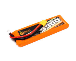 Orange 7.4V 3300mAh 25C 2S Lithium Polymer Battery Pack
