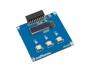MICROCHIP-Expansion-Board-OLED1-Xplained-Pro-OLED-Display-128x32-SPI-Auto-ID-for-Board-Identification