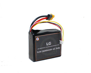 LG INR18650M26 11.1V 2600mAh 4C 3S1P Li-ion Battery Pack