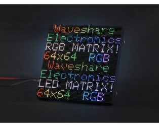 Waveshare RGB full-color LED matrix panel,adjustable brightness