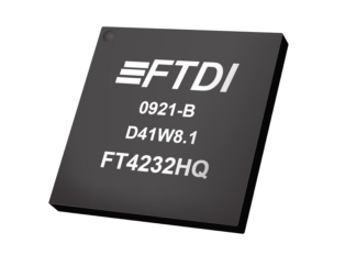 FT4232HQ - Hi-Speed USB 2.0 Slave to Quad Channel UART / Serial Converter - IC