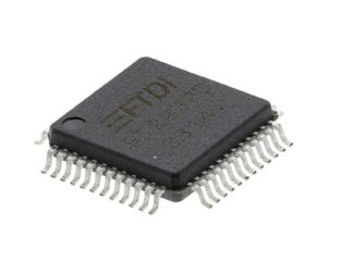 FTDI-FT2232D- USB 2.0 Slave to Dual UART / FIFO Converter - IC