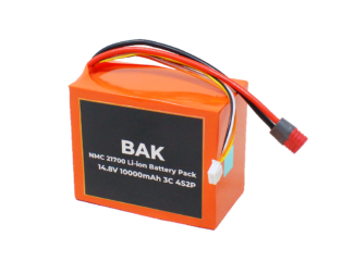 BAK NMC 21700 14.8V 10000mAh 3C 4S2P Li-ion Battery Pack