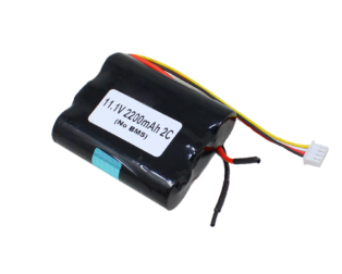 Orange ICR 18650 11.1V 2200mAh 2C 3S1P Li-Ion Battery Pack (No BMS)