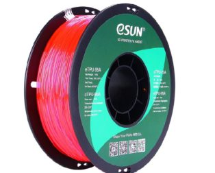 eSun eTPU-95A 3D Printing Filament-Transparent Pink