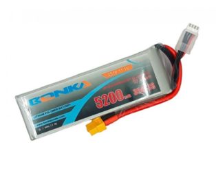 Bonka 11.1V 5200mAh 35C 3S Lithium Polymer Battery Pack