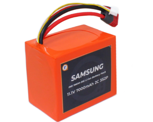 Samsung INR18650-35E 11.1V 7000mAh 2C 3S2P Li-ion Battery Pack