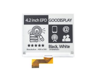 4.2 Inch High Refresh Rate Black and White E-Paper Display