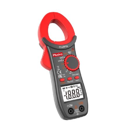 Plusivo Cl201-A Digital Clamp Meter T-Rms 1999 Counts