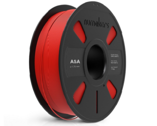 Numakers ASA Filament - Red - 1.75 mm / 1 kg