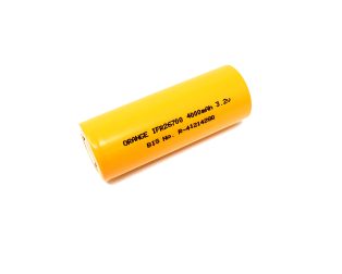 Orange A Grade IFR26700 4000mAh (2c) LiFePO4 Battery