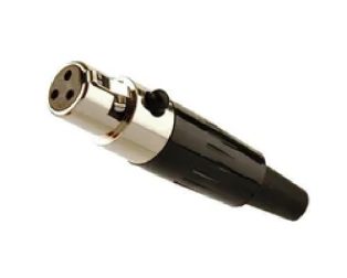3Pin Mini XLR connector Female Plug