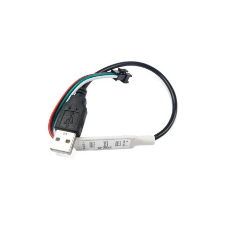 Generic 5 24V Mini 3Key Led Controller For Ws2811 Ws2812B Led Light Strip With Usb Cable 8