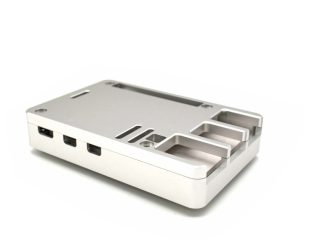 EDATEC Pi5 Passive Cooling CNC Box, silver