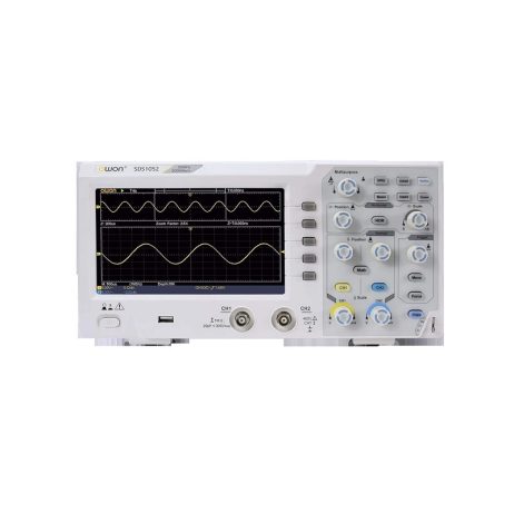 Owon Sds1052 Digital Storage Oscilloscope Bandwidth 50 Mhz; 2-Channel; Sample Rate 500Mss