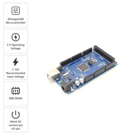Mega 2560 Atmega2560-16U2 Board Without Usb Cable For Arduino